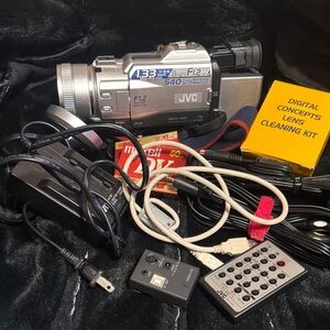 JVC Silver Digital Video Camera